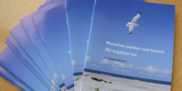 hospizINKLUSIV Flyer in leichter Sprache